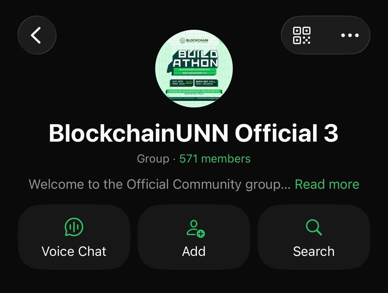 BlockchainUNN WhatsApp community