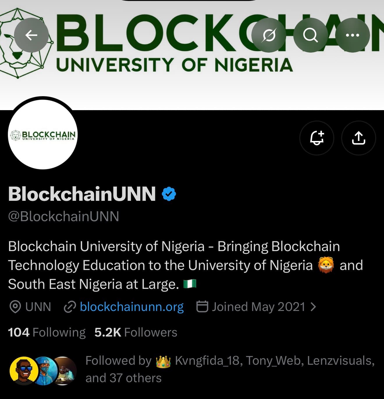 BlockchainUNN: social growth