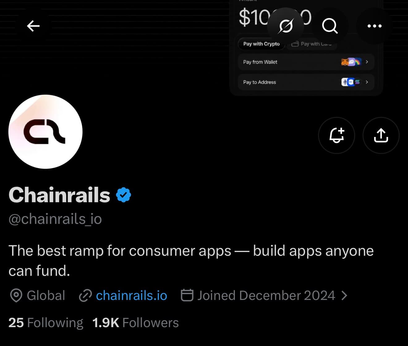 Chainrails: social growth