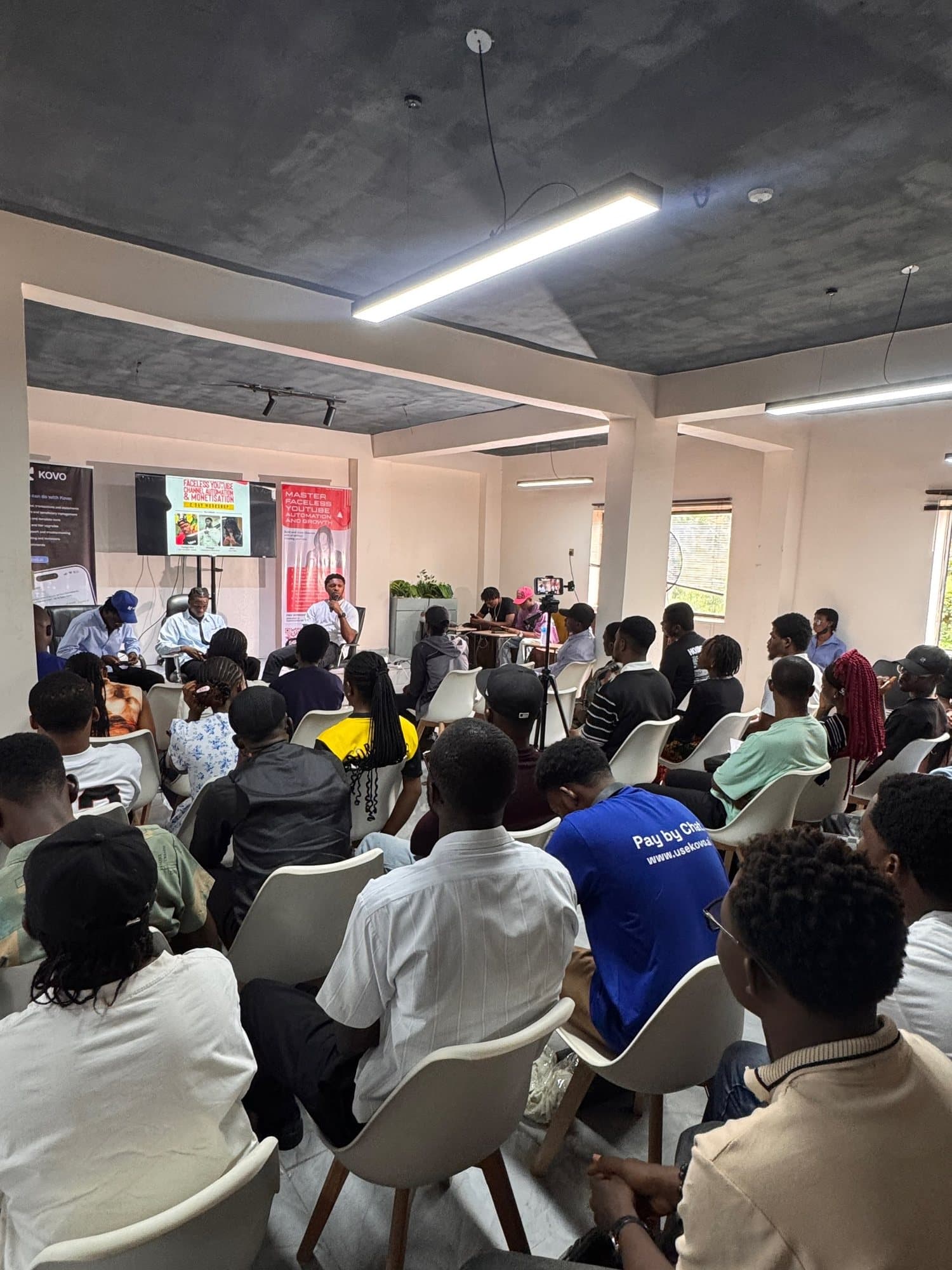 Audience at the first ever KOVO x CY Academy event partnership