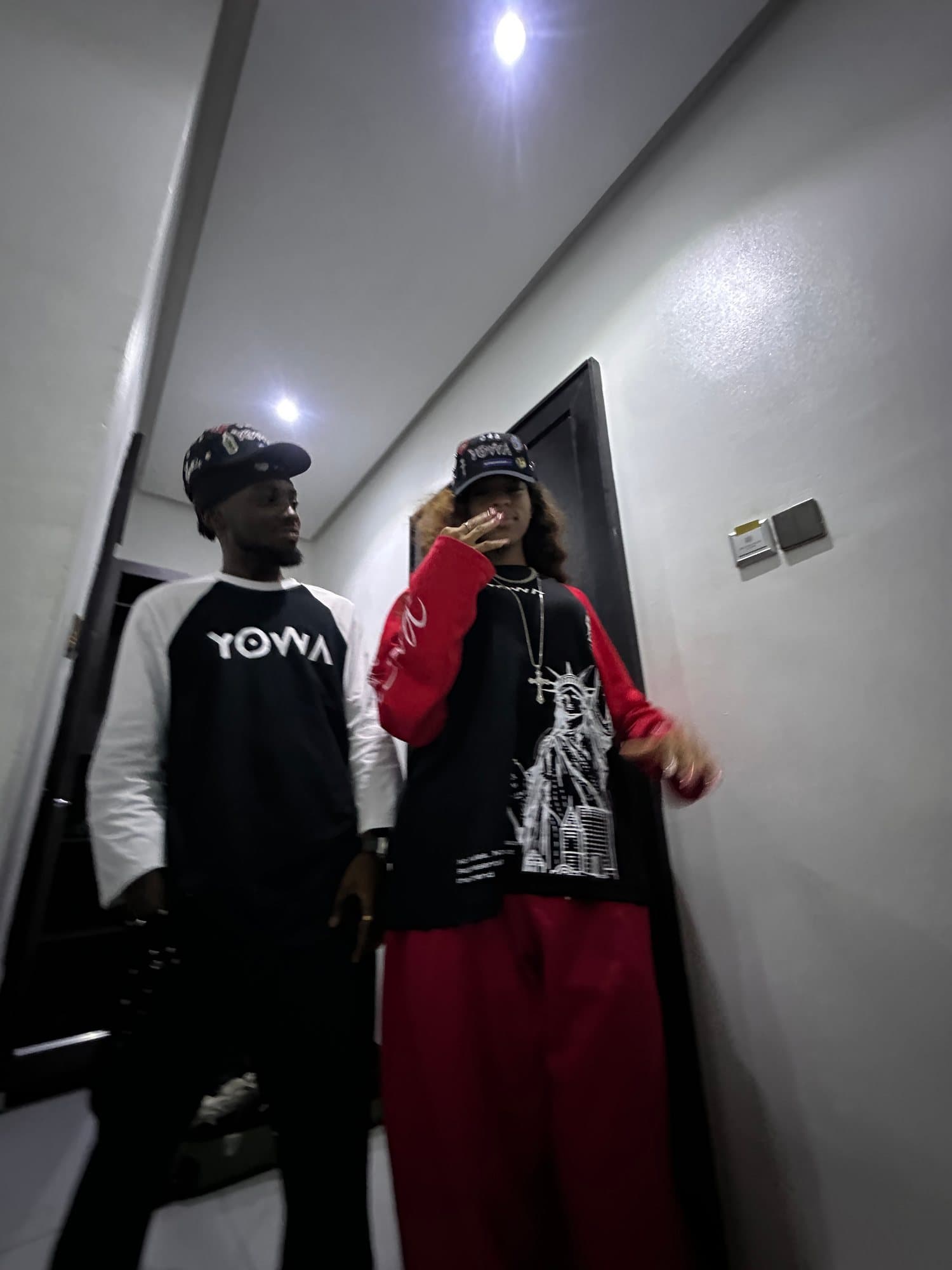 Styling session: the team in YOWA ahead of the show